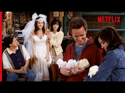 The First & Last Scene of Friends | Netflix
