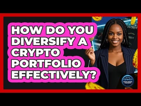 How Do You Diversify A Crypto Portfolio Effectively? - Crypto Trading Strategists