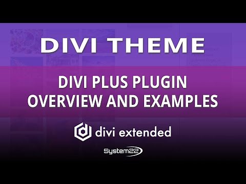 Divi Theme Divi Plus Plugin Overview And Examples 👈