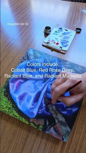 Practice Oil Painting: How To Depict Folds In Fabric