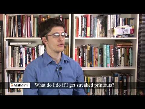 Printer Help - Fixing streaks in my print outs