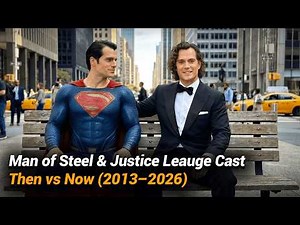 From Man of Steel to Justice League — Cast Then vs Now
