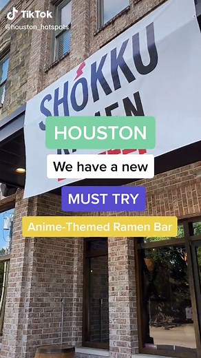 NEW ANIME RAMEN BAR IN HOUSTON #anime #ramen #houstoncheck #htx #houstontx #houstonfood #houstontiktok #foodtok