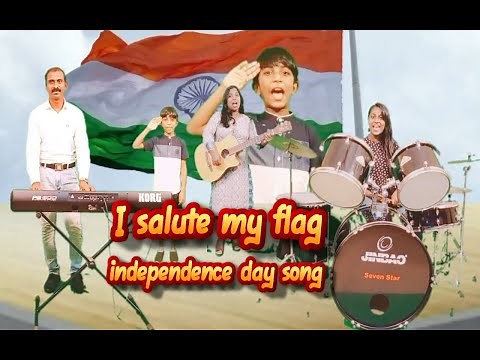 Independence day song-I Salute My Flag With Instruments(LIVE);Indian Song,Patriotic Song.