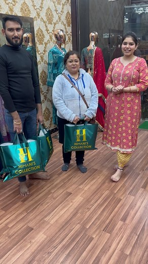 23K views · 110 reactions | Happy customer♥️♥️ @himanicollectionss #collection #trendingreels #client #reels #explore #million #insta #instagram #views #♥️刺♥️刺♥️刺 | Himani's Collections | Facebook