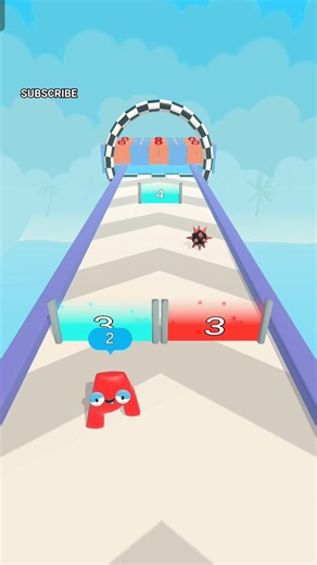 Merge Alphabet Lore Run Gameplay #shorts