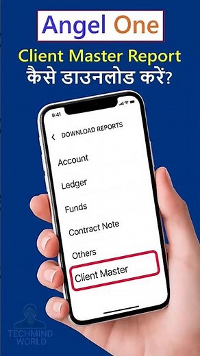 How to Download Client Master List in Angel One