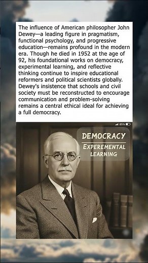 Remembering Philosopher John Dewey's Enduring Legacy