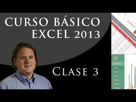 Curso básico de Excel. La cinta de opciones (Clase 3 de 25)