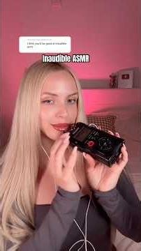 Inaudible Whispers on TASCAM 🎙️ #asmr #satisfyingasmr #mouthwhisper
