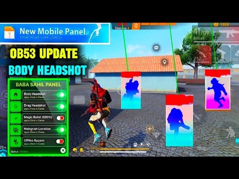 Free Fire Panel OB53 🔥 FF Antiban Panel Mobile | Free Fire Hack New 😈 FF Injector 2026 | FF Panel