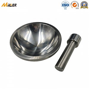 [Hot Item] High Quality Solid Cemented Carbide Mortar Grinder with Pestle Without Tools for Mix and Homogenize Powders Pastes and Samples with High Viscosity