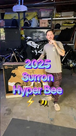Surron Hyper Bee is worth the HYPE! ⚡️ 🐝 #surron #ebike #emoto #motorcycle