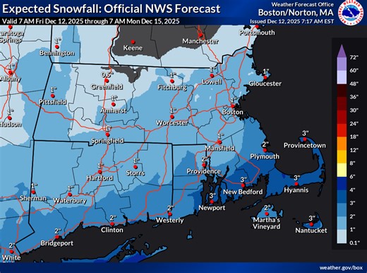 Weekend winter storm could bring several inches of snow to RI. See forecast