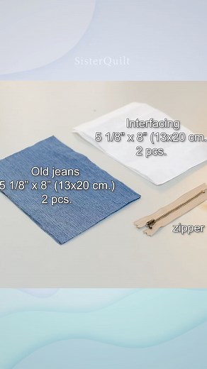 23K views · 290 reactions | How to make recycled denim coin purse | sewing | easy | tutorial� #online #handmade #bag #DIY #tutorial | SisterQuilt | Facebook