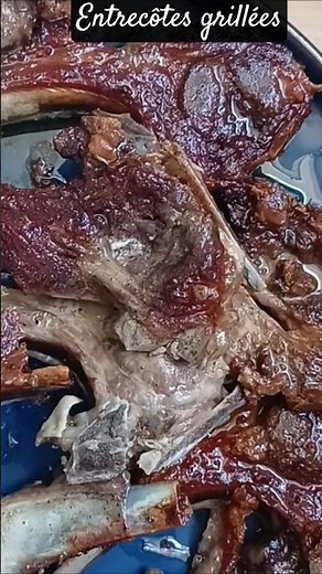 les entrecotes grillées sans grill ni barbecue mais dans une cocote minute!! resultat bluffant🤔