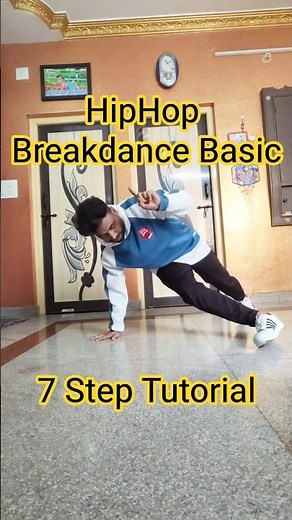 🔥HipHop Breakdance Basic 7 Step Tutorial | Learn Cool Move in 60 Seconds 💥