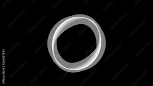 Motion background with moving geometric shapes (full HD 1920x1080). Stock Video