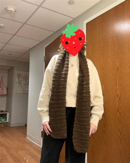 Puff Stitch Crochet Scarf Pattern for Beginners (PDF) - Etsy Australia