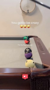 Trick shot Kick jump kick shot 🤪🤪🤪 #goplaypool #billiards #pooltable #sports | GoPlayPool.com
