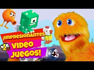 Vamos a jugar Video juegos con marionetas Fuzzy 🎮 niños juegos