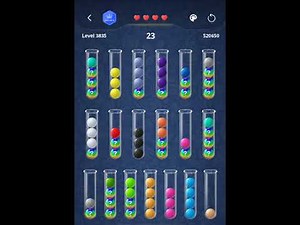 Ball Sort : Puzzle game Level 3831 - 3840 Walkthrough | PuzzleChallenge ✔️