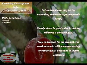 Examining the Scriptures Daily—December 2_ 2025