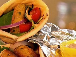 My Favorite Falafel Sandwich