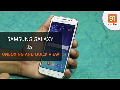 Samsung Galaxy J5: Unboxing | Hands on | Price
