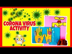 CORONA VIRUS 😷 ACTIVITY FOR KIDS | THE WONDERS ART