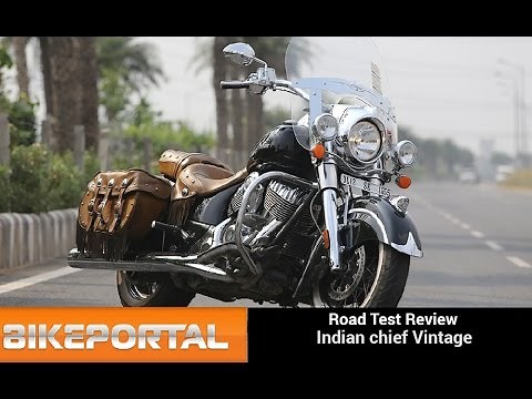 Indian Motorcycle Chief Vintage Test Ride Review- Bikeportal