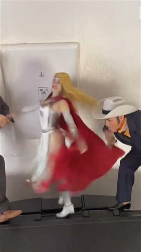 Channel 4 News Team’s new weather girl #thelonelyisland #actionfigures #toys#anchorman