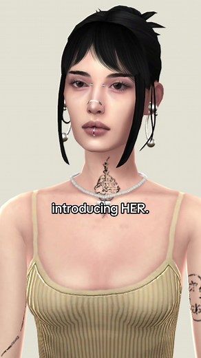 NEW SIM DUMP ALERT - download this sim dump for free on my Patreon 🤍 ⛓️ #sims4 #cc #simdump #grunge #CAS
