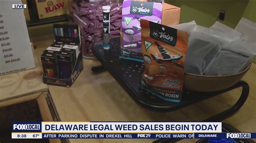 Inside one of 12 locations that can now sell recreational marijuana in Delaware