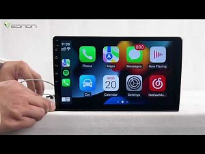 How to Connect Wired/Wireless CarPlay and Android Auto on Eonon QPRO-series Car Stereos?
