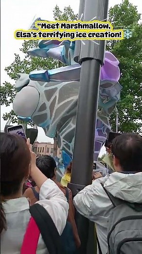 “Marshmallow the Giant Ice Monster! ❄️ Elsa’s Ultimate Creation in Frozen”