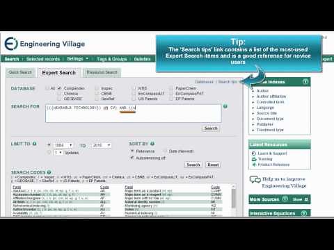 Get started with Compendex