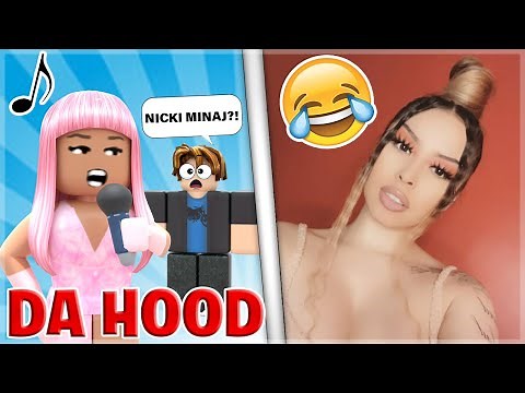 NICKI MINAJ WITH VOICE CHAT!!🤣 (ROBLOX)