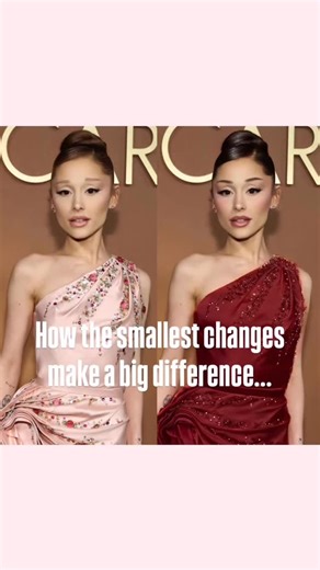 Glow up on Instagram: "I used Ariana Grande as an example in my digital makeover and even she looked noticeably more elevated in the right colours, undertones, and styling. That’s the magic of subtle, strategic changes. You don’t need a full reinvention. You just need the right shades, the right hair colour, the right makeup tones, and the right styling that work with your natural features not against them. When everything aligns, you instantly look fresher, more expensive, and more “put togethe