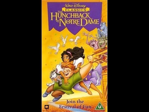 Digitized opening to The Hunchback of Notre Dame (1997 VHS UK)