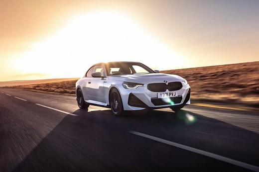 See The BMW 220i Coupe Go Flat Out On A Damp Autobahn