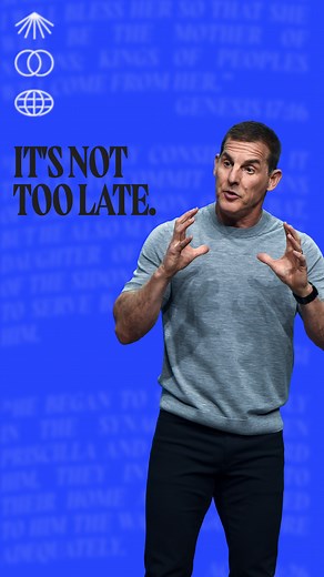 It’s never too late to put God at the center. 🎥 Watch the full sermon from the Life.Church message series “Love Stories” on Youtube! | Craig Groeschel