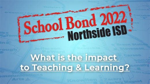 29 reactions | When people think about bond dollars, they think about brick and mortar, about buildings. But they're buildings that exist to facilitate high-quality teaching and learning. | Northside ISD | Facebook