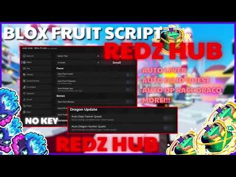 [UPDATE 31] Redz Hub Script Update? | New/Best Blox Fruits Script (Roblox) *NO KEY* + Delta Executor
