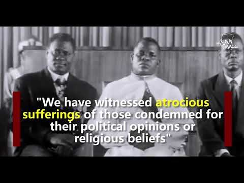 Patrice Lumumba Independence Day Speech (June 30, 1960)