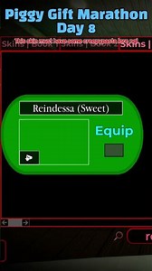 New Creepy Skin Piggy Winter Event❄️Day 8 #roblox #piggy #troll #horror #funny #memes #edit #event