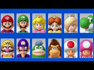 All Characters in Mario Party 10