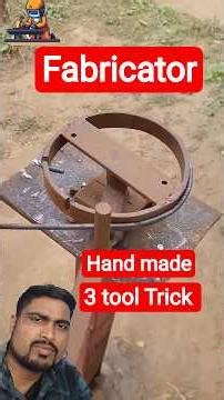 Welder , fabricator, fitter tool trick hand made #favourite #welder #fitter #shortvideo #shorts
