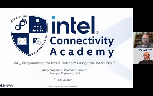 P416 Programming for Intel Tofino Using Intel P4 Studio - Vladimir Gurevich