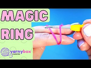 Crochet Tutorial: How to Make a Magic Ring